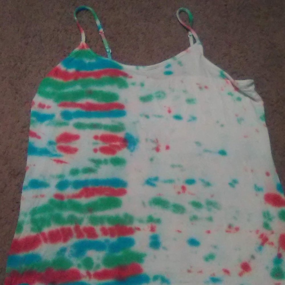 Merona L|G T-Shirt Home tie-dyed